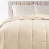 Classic Reversible Medium Weight Down Alternative Microfiber Comforter