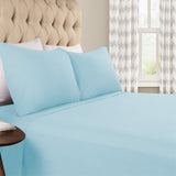 Cotton Flannel Solid Deep Pocket Bed Sheet Set