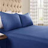 Cotton Flannel Solid Deep Pocket Bed Sheet Set