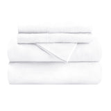 Cotton Flannel Solid Deep Pocket Bed Sheet Set