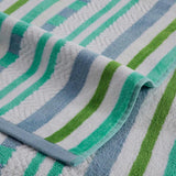 Cotton Oversized Striped 4 Piece Beach Towel Set
