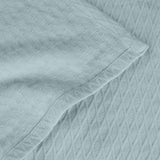 Diamond Weave Modern Classic Geometric All-Season Cotton Blanket