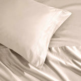 Egyptian Cotton Sateen Sheet Set 1500 Thread Count Ivory