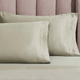 Egyptian Cotton Sateen Sheet Set 1500 Thread Count Sage