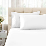 Egyptian Cotton Sateen Embroidered Sheet Set 1500 Thread Count