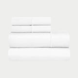 Egyptian Cotton Sateen Embroidered Sheet Set 1500 Thread Count