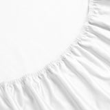 Egyptian Cotton Sateen Embroidered Sheet Set 1500 Thread Count