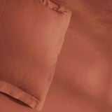 Egyptian Cotton 300 Thread Count Solid Luxury Duvet Cover Set