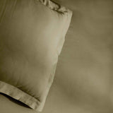 Egyptian Cotton 300 Thread Count Solid Luxury Duvet Cover Set