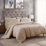 Egyptian Cotton 300 Thread Count Solid Luxury Duvet Cover Set