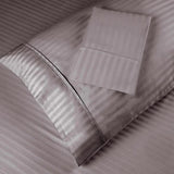 Egyptian Cotton 300 Thread Count Striped 2 Piece Pillowcase Set