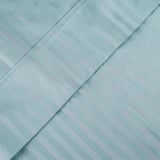 Egyptian Cotton 300 Thread Count Striped 2 Piece Pillowcase Set