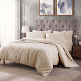 Egyptian Cotton 400 Thread Count Solid Luxury Duvet Cover Set