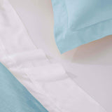 Egyptian Cotton 400 Thread Count Solid Luxury Duvet Cover Set