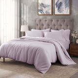 Egyptian Cotton 400 Thread Count Solid Luxury Duvet Cover Set
