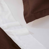 Egyptian Cotton 400 Thread Count Solid Luxury Duvet Cover Set