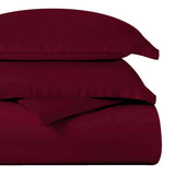 Egyptian Cotton 400 Thread Count Solid Luxury Duvet Cover Set