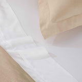 Egyptian Cotton 400 Thread Count Solid Luxury Duvet Cover Set