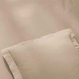 Egyptian Cotton 400 Thread Count Solid Luxury Duvet Cover Set