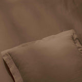 Egyptian Cotton 400 Thread Count Solid Luxury Duvet Cover Set