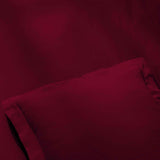 Egyptian Cotton 400 Thread Count Solid Luxury Duvet Cover Set