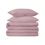 Egyptian Cotton 530 Thread Count Solid Luxury Duvet Cover Set