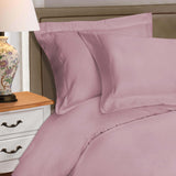 Egyptian Cotton 530 Thread Count Solid Luxury Duvet Cover Set