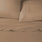 Egyptian Cotton 600 Thread Count Striped Pillowcase Set