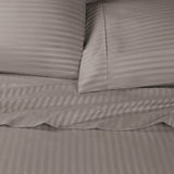Egyptian Cotton 600 Thread Count Striped Pillowcase Set