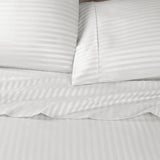Egyptian Cotton 600 Thread Count Striped Pillowcase Set
