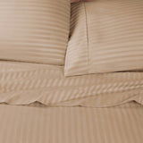 Egyptian Cotton 600 Thread Count Striped Pillowcase Set