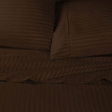 Egyptian Cotton 600 Thread Count Striped Pillowcase Set