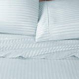 Egyptian Cotton 600 Thread Count Striped Pillowcase Set