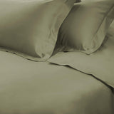 Egyptian Cotton 650 Thread Count Modern Solid Duvet Cover Set