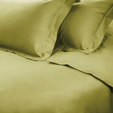 Egyptian Cotton 650 Thread Count Modern Solid Duvet Cover Set