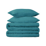 Egyptian Cotton 650 Thread Count Modern Solid Duvet Cover Set