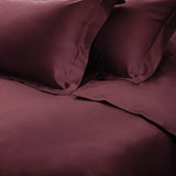 Egyptian Cotton 650 Thread Count Modern Solid Duvet Cover Set