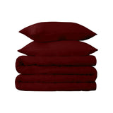 Egyptian Cotton 650 Thread Count Modern Solid Duvet Cover Set