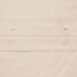 Egyptian Cotton 650 Thread Count Modern Solid Duvet Cover Set