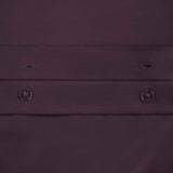 Egyptian Cotton 650 Thread Count Modern Solid Duvet Cover Set