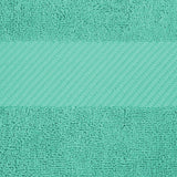 Egyptian Cotton Dobby Border Medium Weight 6 Piece Hand Towel Set