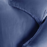 Flannel Cotton Modern Solid Fuzzy Duvet Cover Set With Pillow Shams
