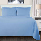 Flannel Cotton Modern Solid Fuzzy Duvet Cover Set With Pillow Shams