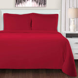 Flannel Cotton Modern Solid Fuzzy Duvet Cover Set With Pillow Shams