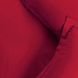 Flannel Cotton Modern Solid Fuzzy Duvet Cover Set With Pillow Shams