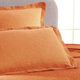 Fleur De Lis Jacquard Matelassé Cotton Medallion Bedspread Set