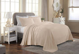 Florin Cotton Matelasse Weave Jacquard Scroll Medallion Bedspread Set