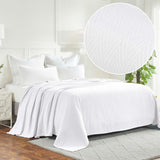 Metro Chevron Zig-Zag Modern All-Season Cotton Blanket