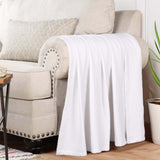 Metro Chevron Zig-Zag Modern All-Season Cotton Blanket