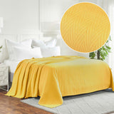 Metro Chevron Zig-Zag Modern All-Season Cotton Blanket